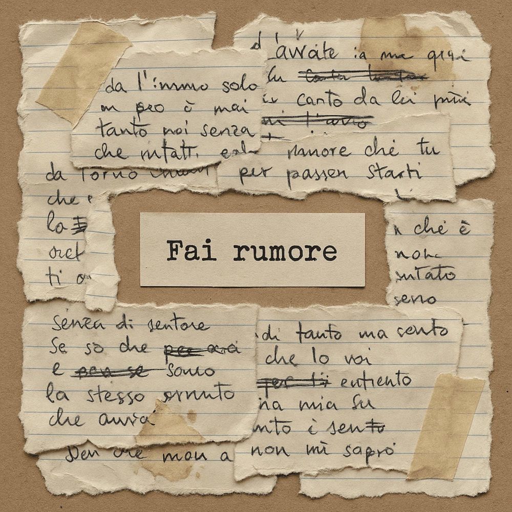 Artwork di Fai rumore