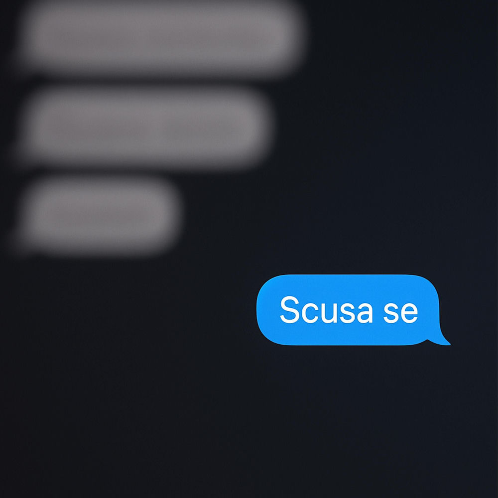 Artwork di Scusa se