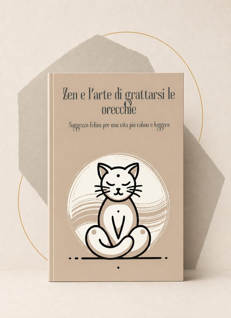 Copertina di Zen e l’arte di grattarsi le orecchie: Saggezza felina per una vita più calma e leggera